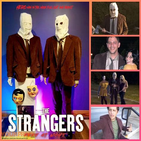 The Strangers: Prey at Night Man In The Mask Hero Full Suit and Jacket original movie costume in ...