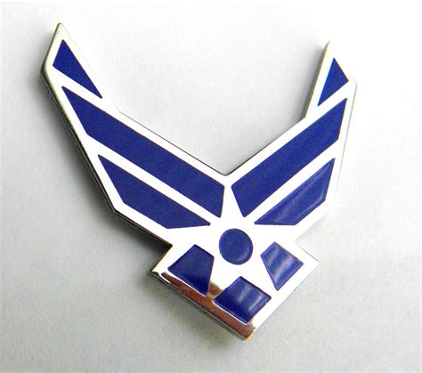 USAF UNITED STATES AIR FORCE CUT OUT LARGE WINGS LAPEL PIN BADGE 1.5 ...