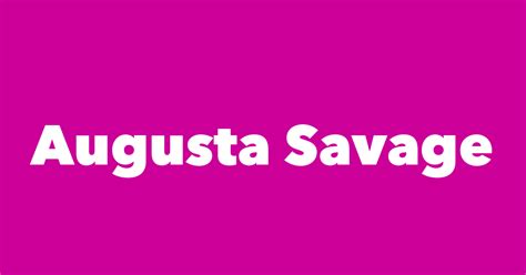 Augusta Savage - Spouse, Children, Birthday & More