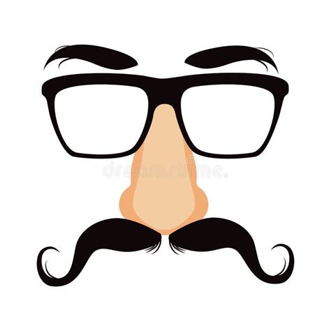 Toy Disguise Moustache Glasses Stock Illustrations – 43 Toy Disguise Moustache Glasses Stock ...