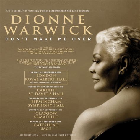 PREVIEW: Dionne Warwick UK tour dates | God Is In The TV