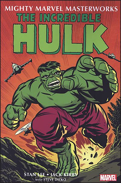 MIGHTY MARVEL MASTERWORKS THE INCREDIBLE HULK Volume 1 The Green ...