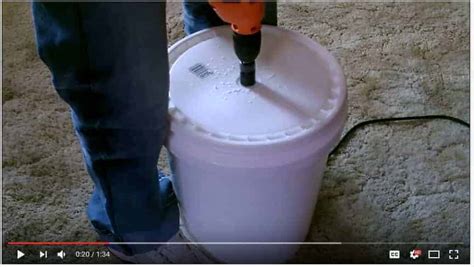 How to Make a $5 Bucket Washing Machine - Primal Survivor