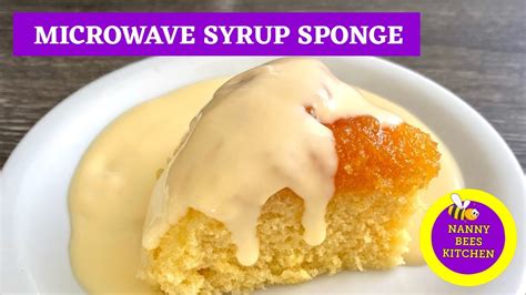 Microwave Golden Syrup Sponge Pudding – Treacle Sponge Pudding – Instant Pot Teacher