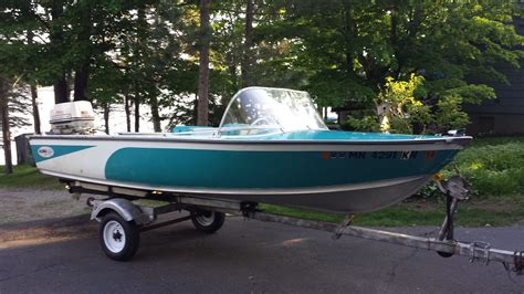 1965 Alumacraft Belmara Boat | Mahogany boat, Outboard boat motors ...