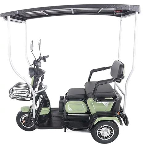 2023 New Design Foldable Electric Tricycle For Adults 500w 48v 3 Wheel ...