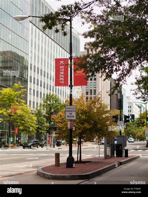 K Street - Washington, DC USA Stock Photo - Alamy