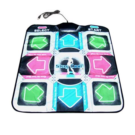 Non-Slip Dance Pad Dancing Mat, PC USB Dancing Mat Compatible for PC AV Video Game, Musical ...