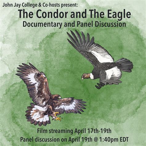 The Condor & The Eagle Film and Panel Discussion: Harmony with Nature in Sustainability ...