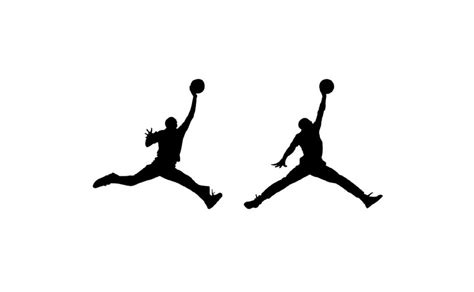 Michael Jordan Dunk Silhouette at GetDrawings | Free download