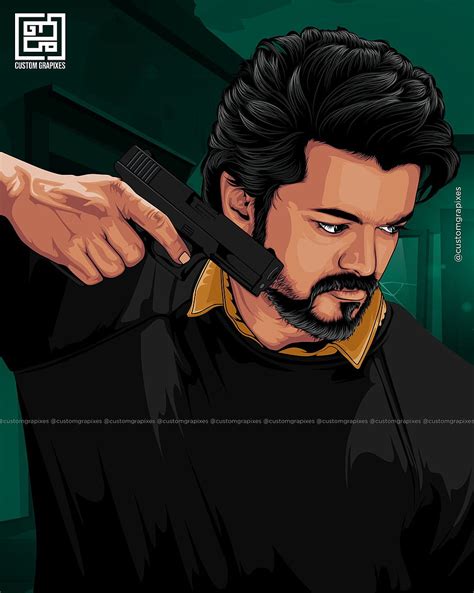 Thalapathy Vijay, art, BEAST HD phone wallpaper | Pxfuel