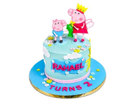 Peppa Pig Cake | Kids Birthday Cake | Buy Custom Cake Online