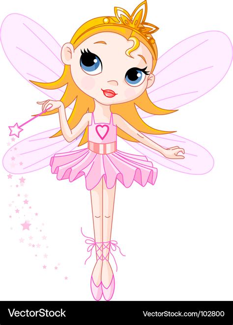 Cute fairy Royalty Free Vector Image - VectorStock