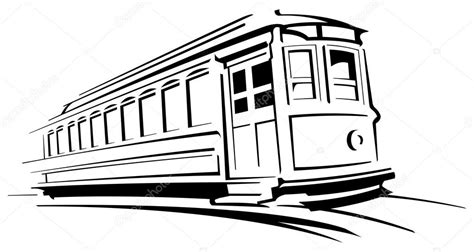 Trolley car — Stock Vector © SlipFloat #21583167