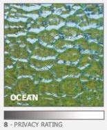 Glass Texture Options-ocean | Craftwood Products for Builders and Designers in Chicago