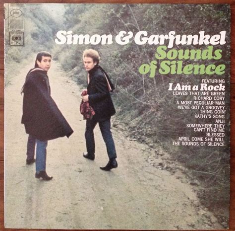 Simon & Garfunkel, Sounds of Silence. | Simon garfunkel, Album covers, Songs