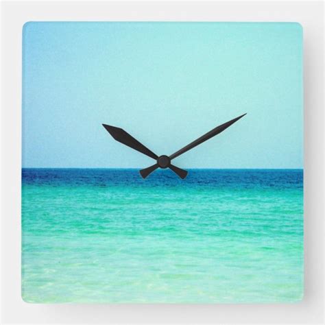 Beach Bliss Designs: Designs & Collections on Zazzle | Turquoise ocean, Photo wall clocks, Blue ...