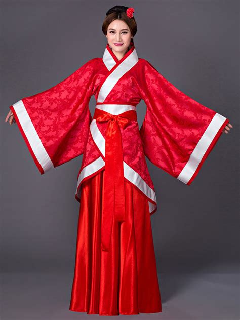 Ancient Chinese Costume Hanfu Traditional Tang Dynasty Princess Queen ...