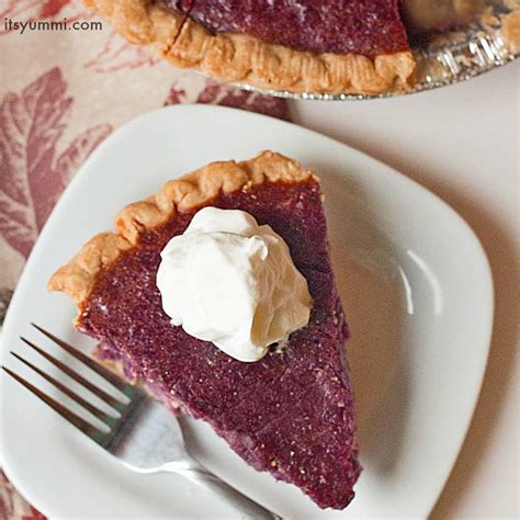 Stokes Purple® sweet potato pie recipe ~ ItsYummi.com