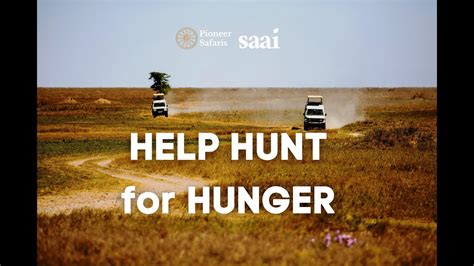 Help Hunt For Hunger - Pioneer Safaris, SAAI & the World Farmers Organization - YouTube