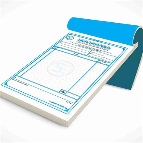 Custom Receipt Book Printing Mockup #billbookprinting # ...