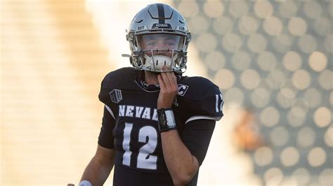 Carson Strong is off to a fast start to the 2021 season. (David Calvert/Nevada athletics)