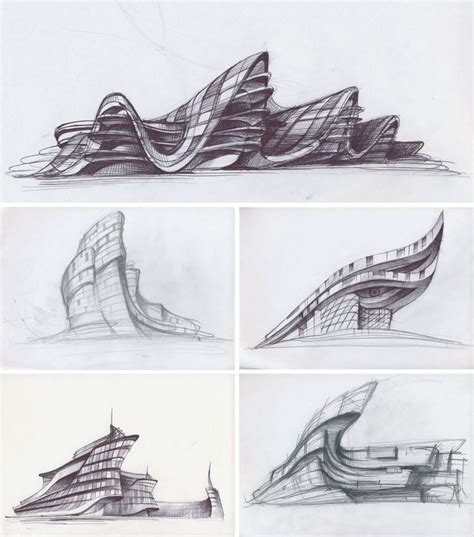 fmtmblr | Architecture design sketch, Architecture design concept ...