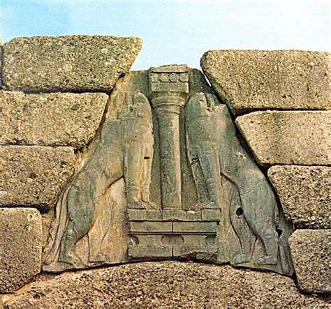 Lion Gate Mycenae Reconstruction