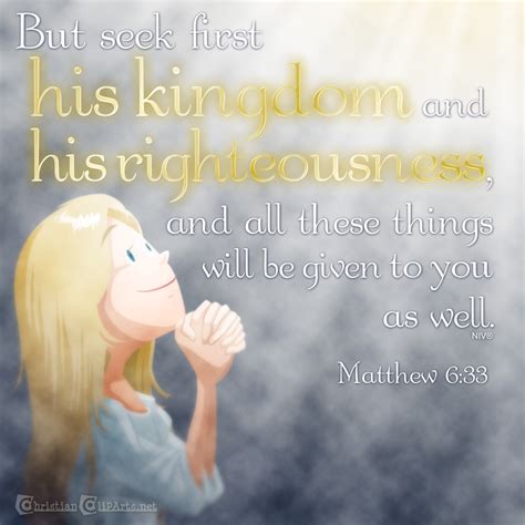 Seek First His Kingdom / What Does Seeking First The Kingdom of God Look Like ... : Though i was ...