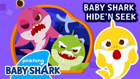 Zombie Shark Family Hide and Seek | Baby Shark Hide and Seek Story | Baby Shark Official - YouTube