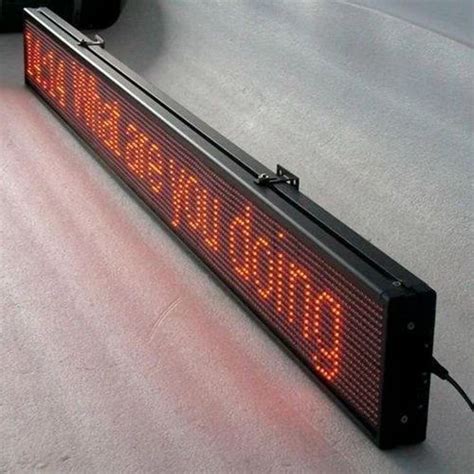 LED Display Board - Running Led Display Board Manufacturer from New Delhi