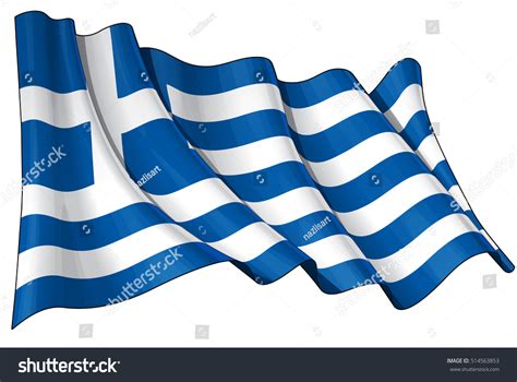 7,437 Greek Flag Waving Images, Stock Photos & Vectors | Shutterstock