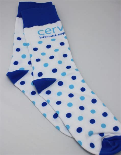 Polka Dot Socks - Cervivor