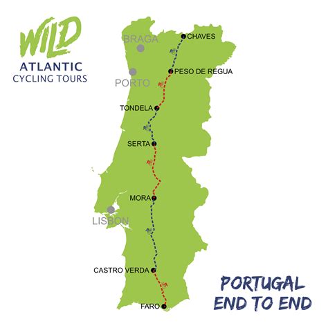 Tiranía Hornear Final portugal bike route map manejo Acercarse Dirección