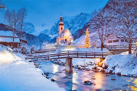 Winter Scenery In Germany