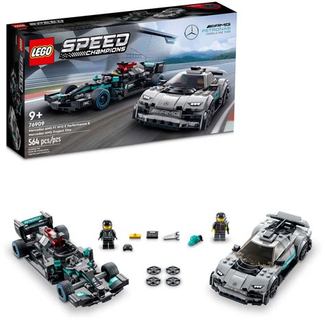 LEGO Speed Champions Mercedes-AMG F1 W12 E Performance & Mercedes-AMG Project One 76909 6379693 ...