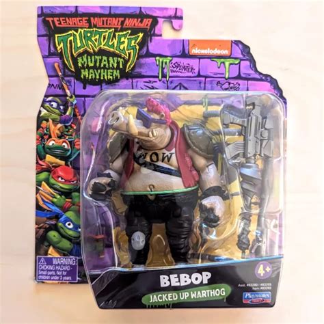 TEENAGE MUTANT NINJA TURTLES TMNT MUTANT MAYHEM - Bebop Action Figure Brand New EUR 6,15 ...