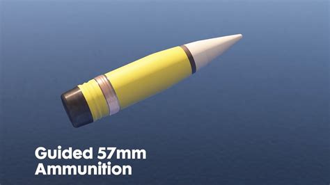 57mm Guided Ammunition - YouTube