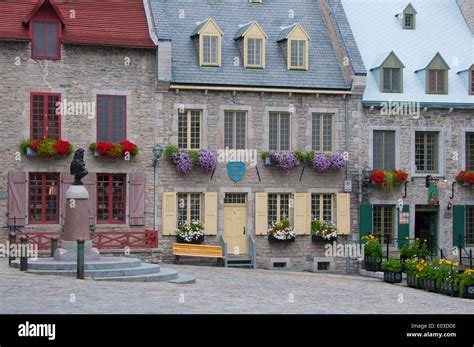 Place Royale Quebec City Stock Photo - Alamy