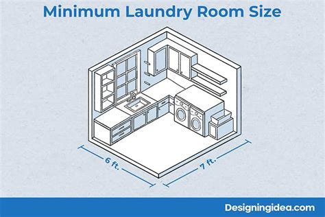 Laundry Room Dimensions (Size Guide) - Designing Idea