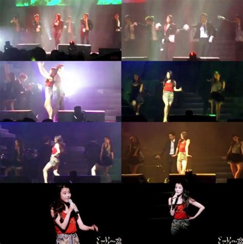 IU Dances to "Troublemaker" at Concert | Soompi