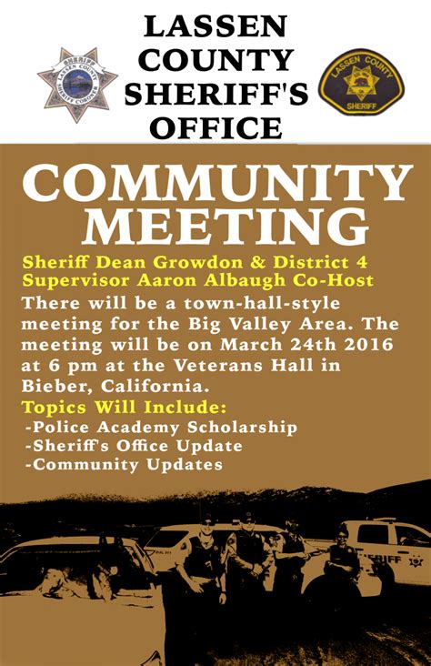 Community Meeting in Big Valley | Lassen County