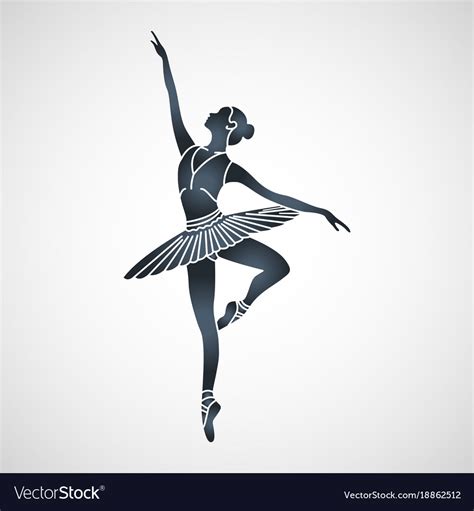 Ballet logo icon Royalty Free Vector Image - VectorStock