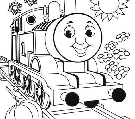 Free Printable Train Coloring Pages