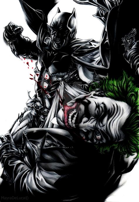 Batman VS Joker by pensierimorti on DeviantArt