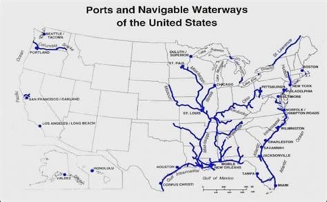 Navigable Waters Of The United States Map - Printable Map