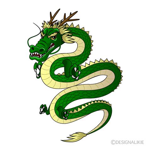 Chinese Dragon Clip Art Free PNG Image｜Illustoon