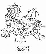 Bash Skylanders coloring page  Download Print Or Color Online For Free sketch template