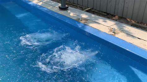 Air Venturi Spa Jets on Fibreglass Pool Installation - YouTube