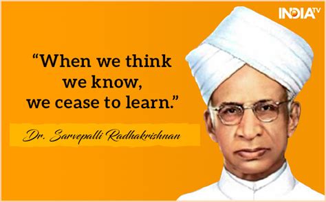 5 inspiring quotes of Dr. Sarvepalli Radhakrishnan for new learnings in your life – India TV